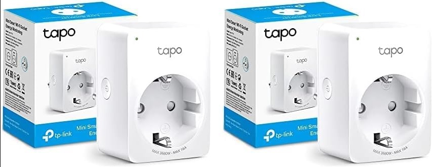 Enchufe inteligente TP-Link Tapo P110 con monitoreo