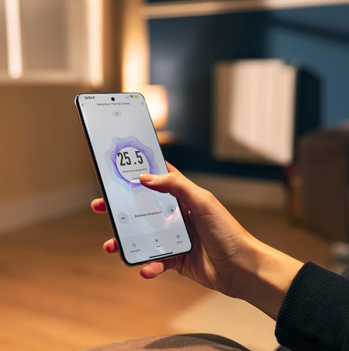 La comodidad y el ahorro energético de un radiador calefactor inteligente wifi
